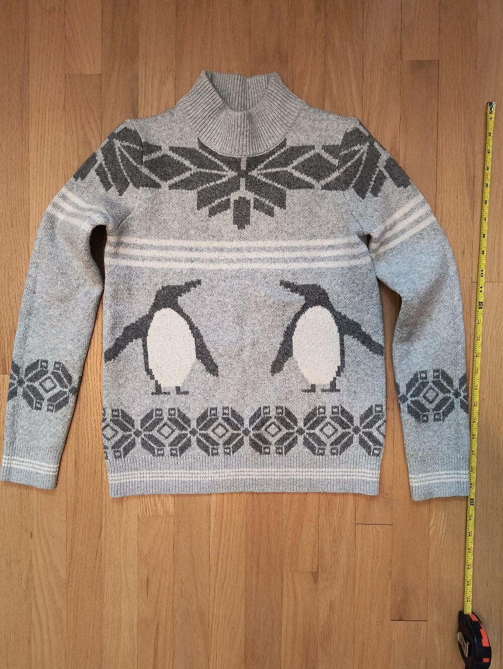 Bass Penguin Fair Isle Turtleneck Sweater
